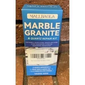 Mallbaola Marble Granite Quartz Repair Kit, White, 100G